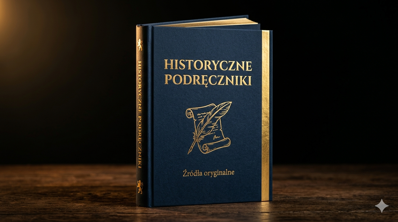 Okładka: HISTORYCZNE PODRĘCZNIKI